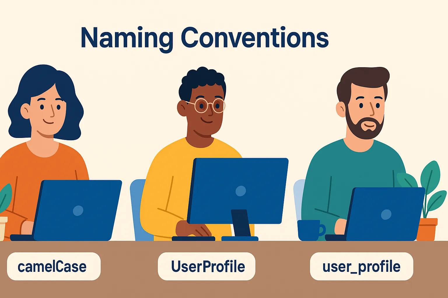 Naming Conventions for Variables and Methods