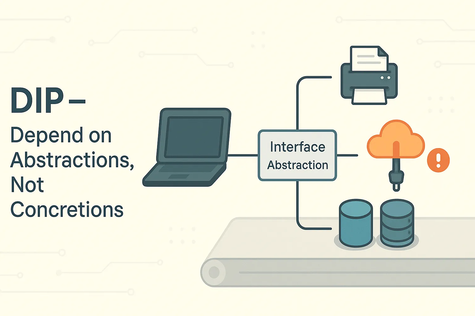 Dependency Inversion Principle - Building Flexible, Testable Architectures